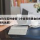 金店金价与实时金价（今日现货黄金价格和金店价格的关系）