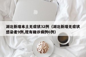 湖北新增本土无症状32例（湖北新增无症状感染者9例,现有确诊病例6例）