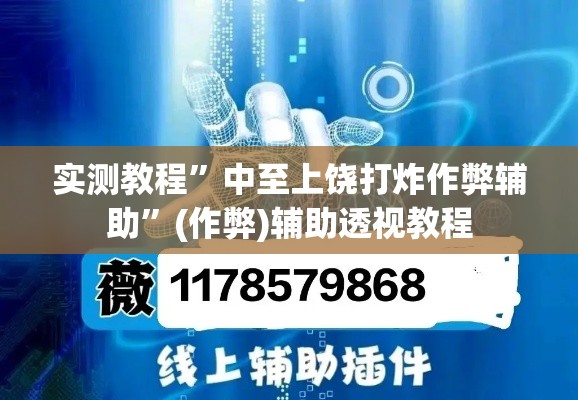 实测教程	”中至上饶打炸作弊辅助”(作弊)辅助透视教程