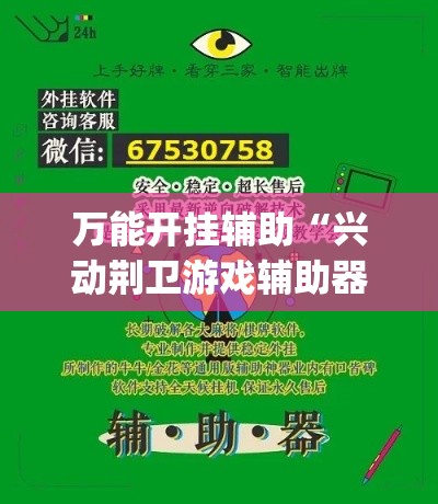 万能开挂辅助“兴动荆卫游戏辅助器”(透视挂)详细使用教程