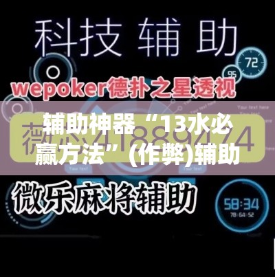 辅助神器“13水必赢方法”(作弊)辅助透视教程