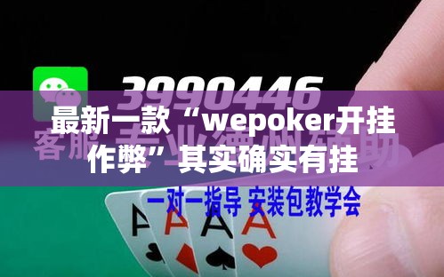 最新一款“wepoker开挂作弊”其实确实有挂